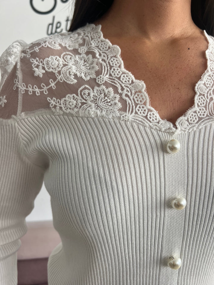 Jersey Tamara blanco