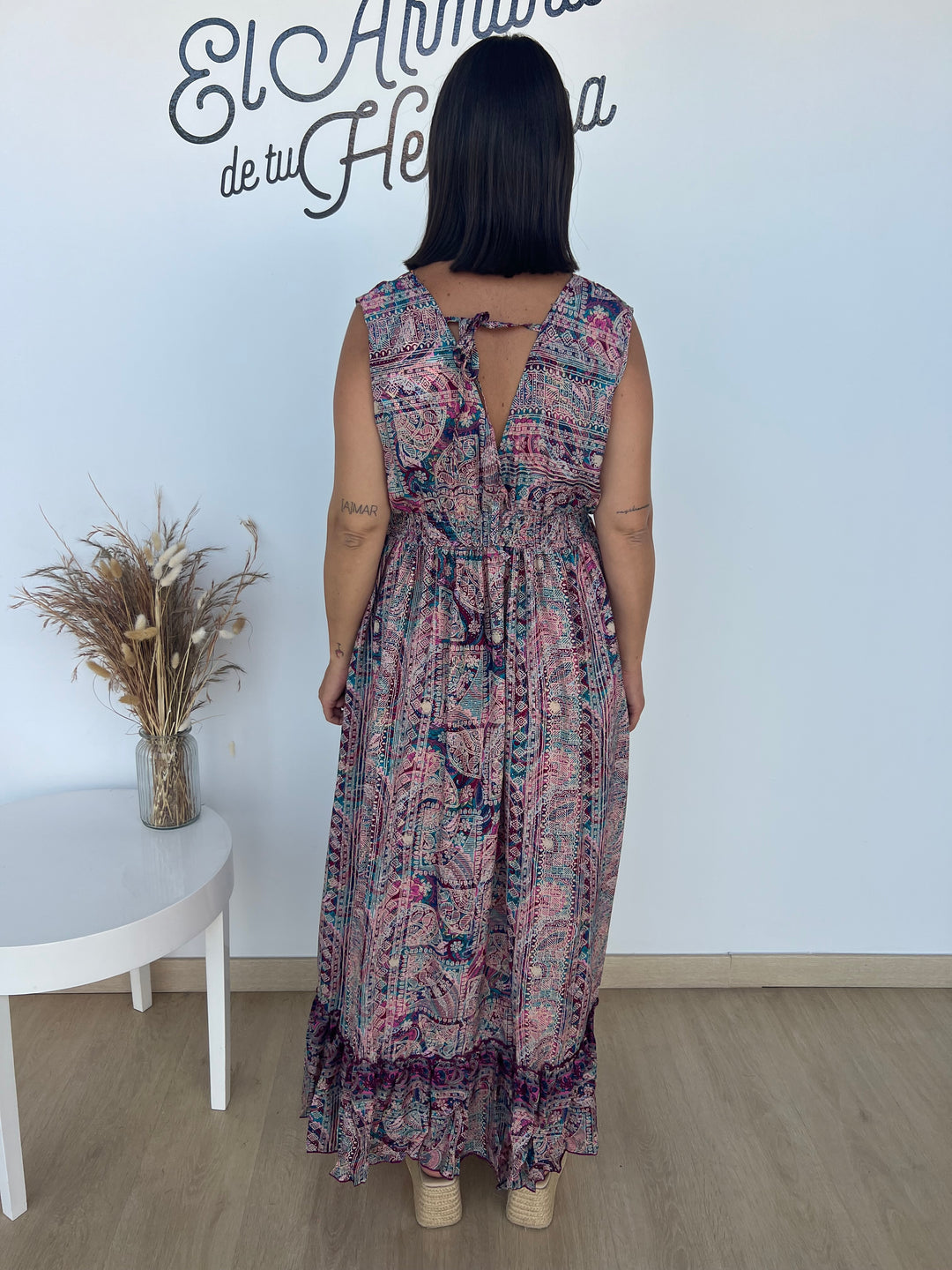 Vestido Layka fucsia