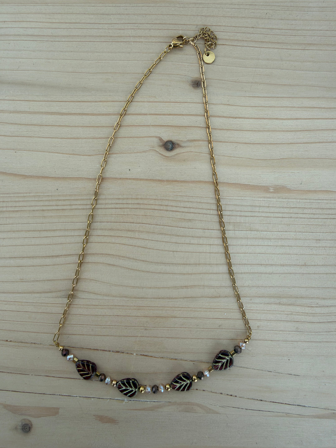 Collar Hojas (acero)