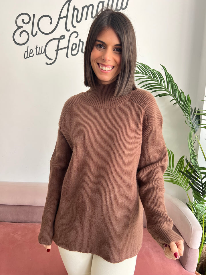 Jersey Palmira marrón