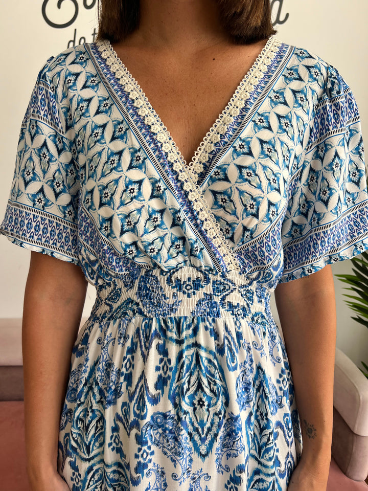 Vestido Marina azul