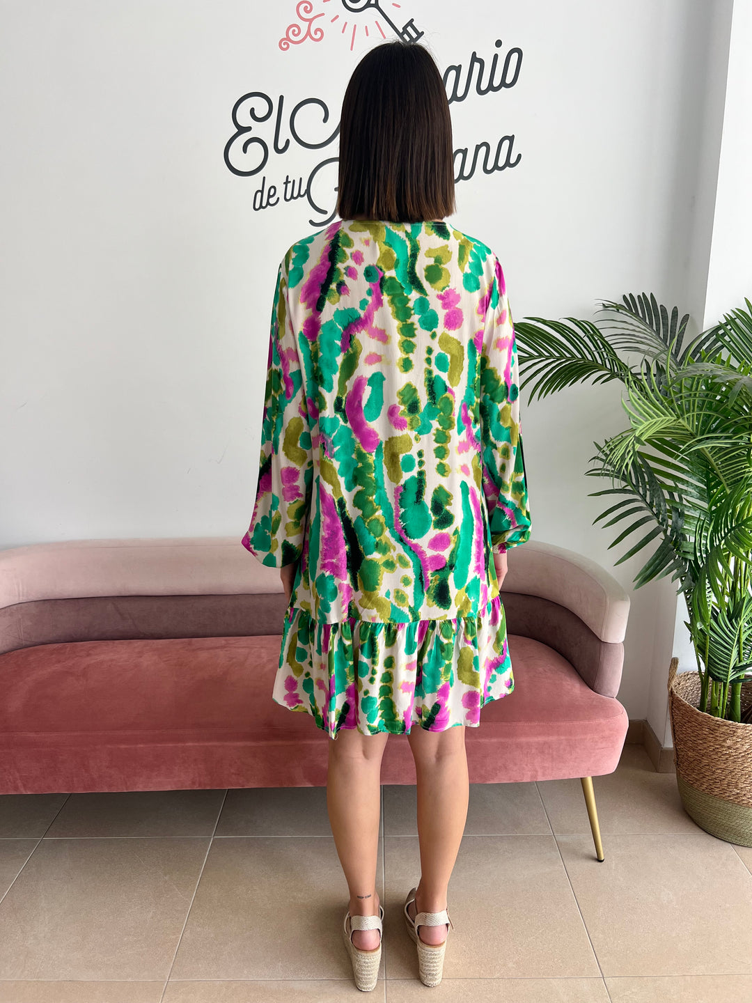 Vestido Abba verde