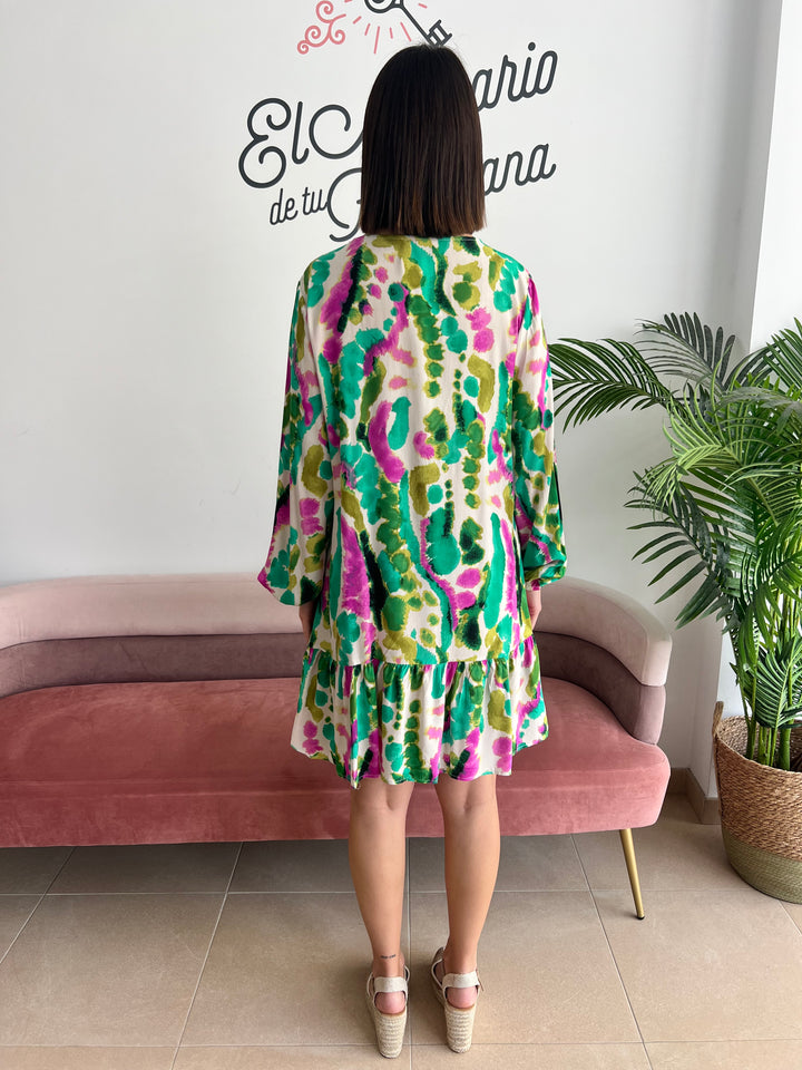 Vestido Abba verde