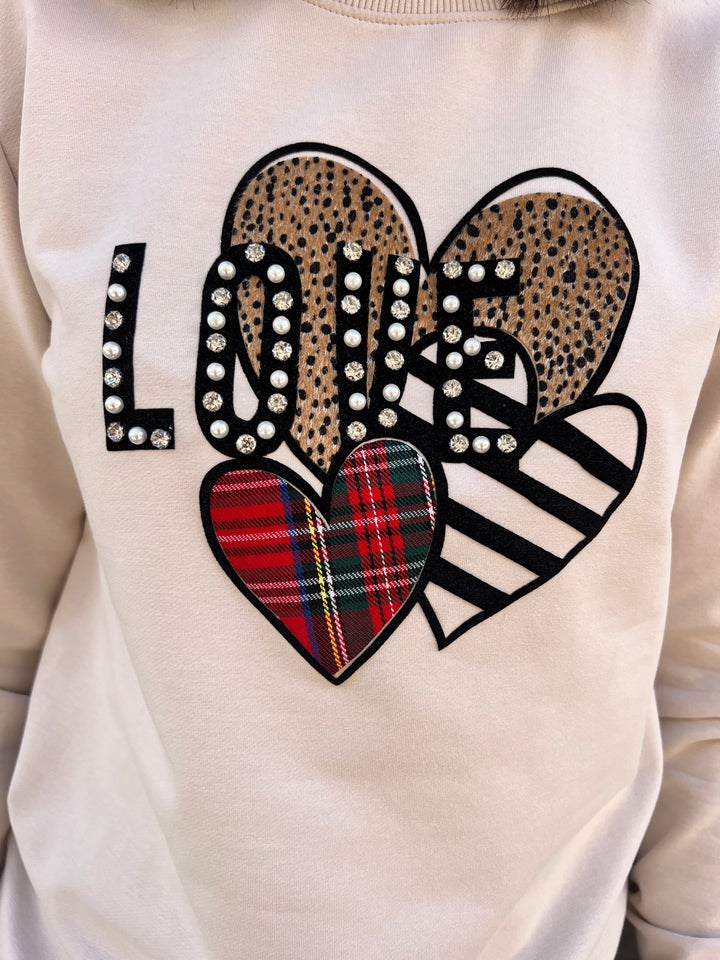 Sudadera Asil beige