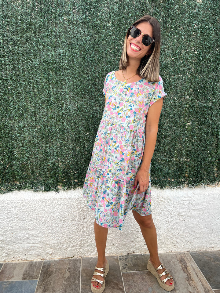 Vestido Luz gris