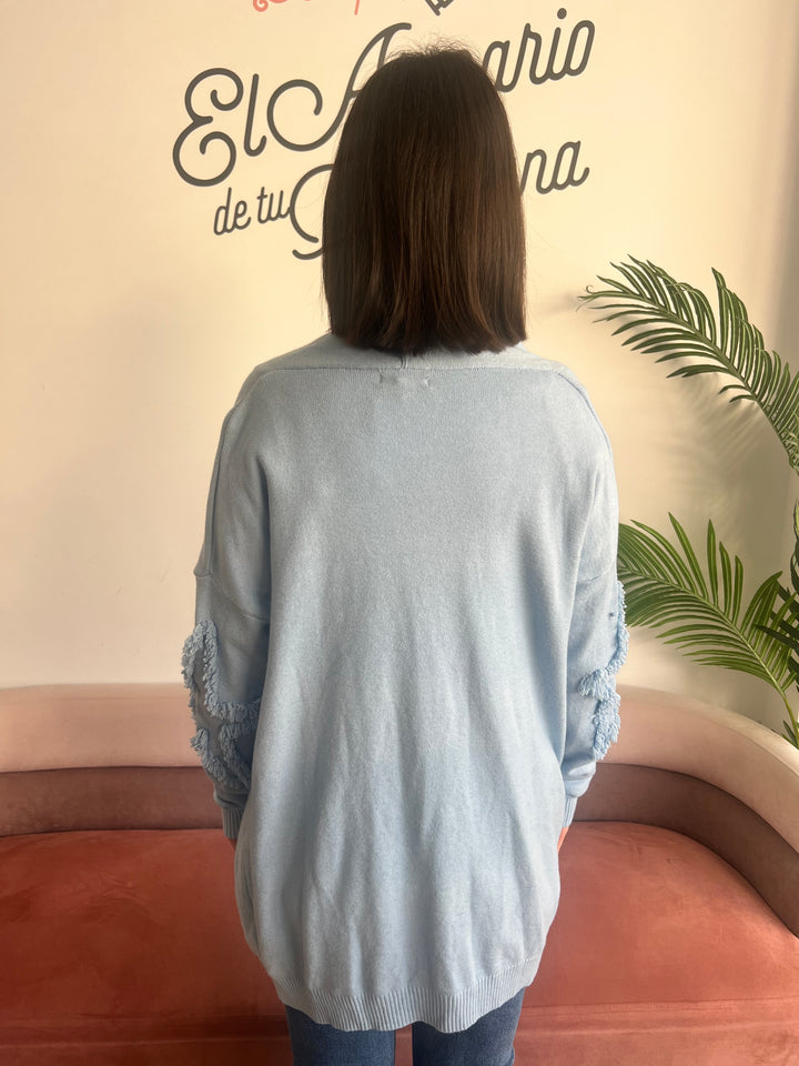 Chaqueta Estrellas celeste