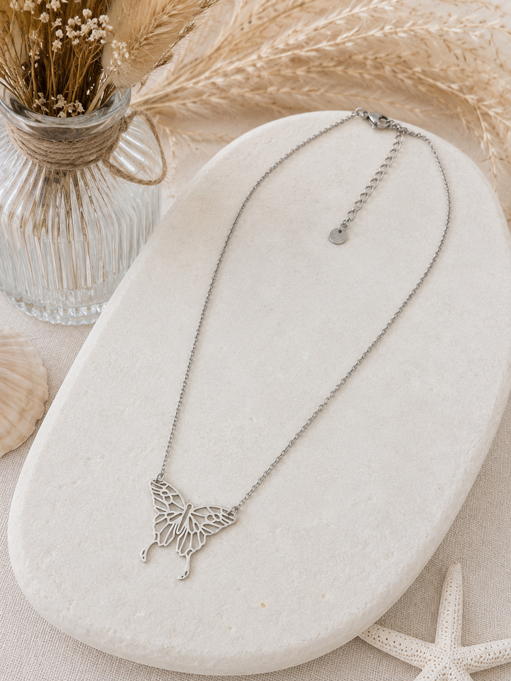 Collar Mariposa (acero)