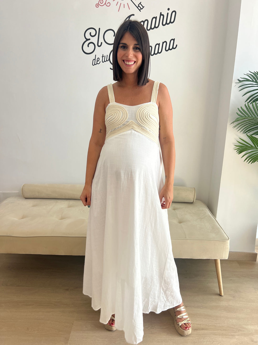 Vestido Inma blanco