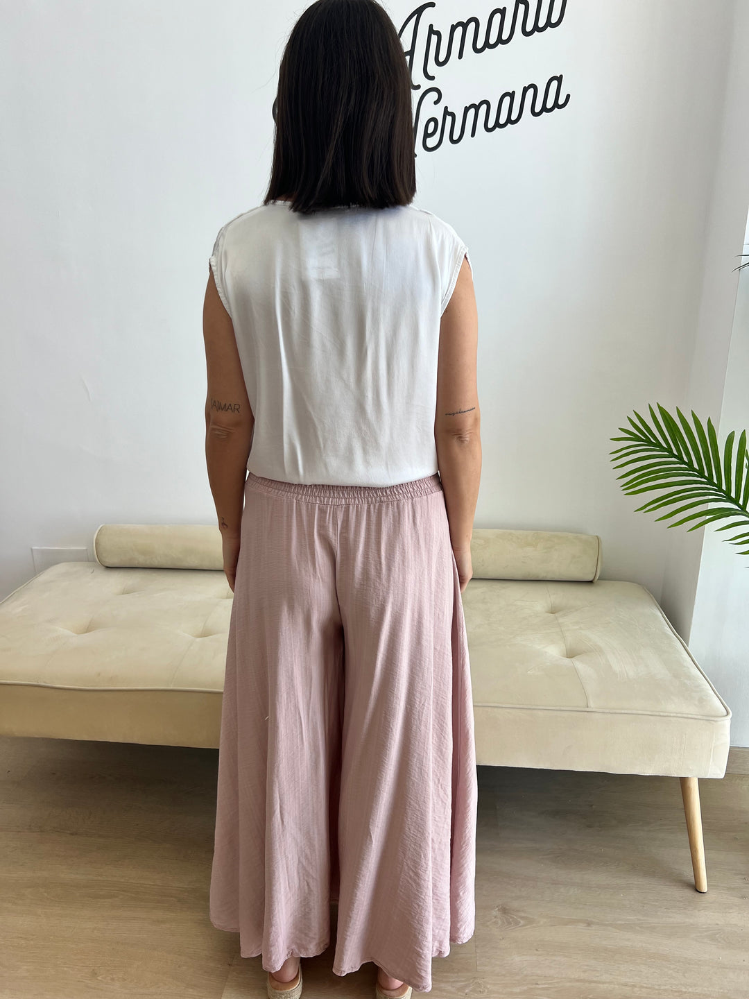 Pantalón Laika rosa