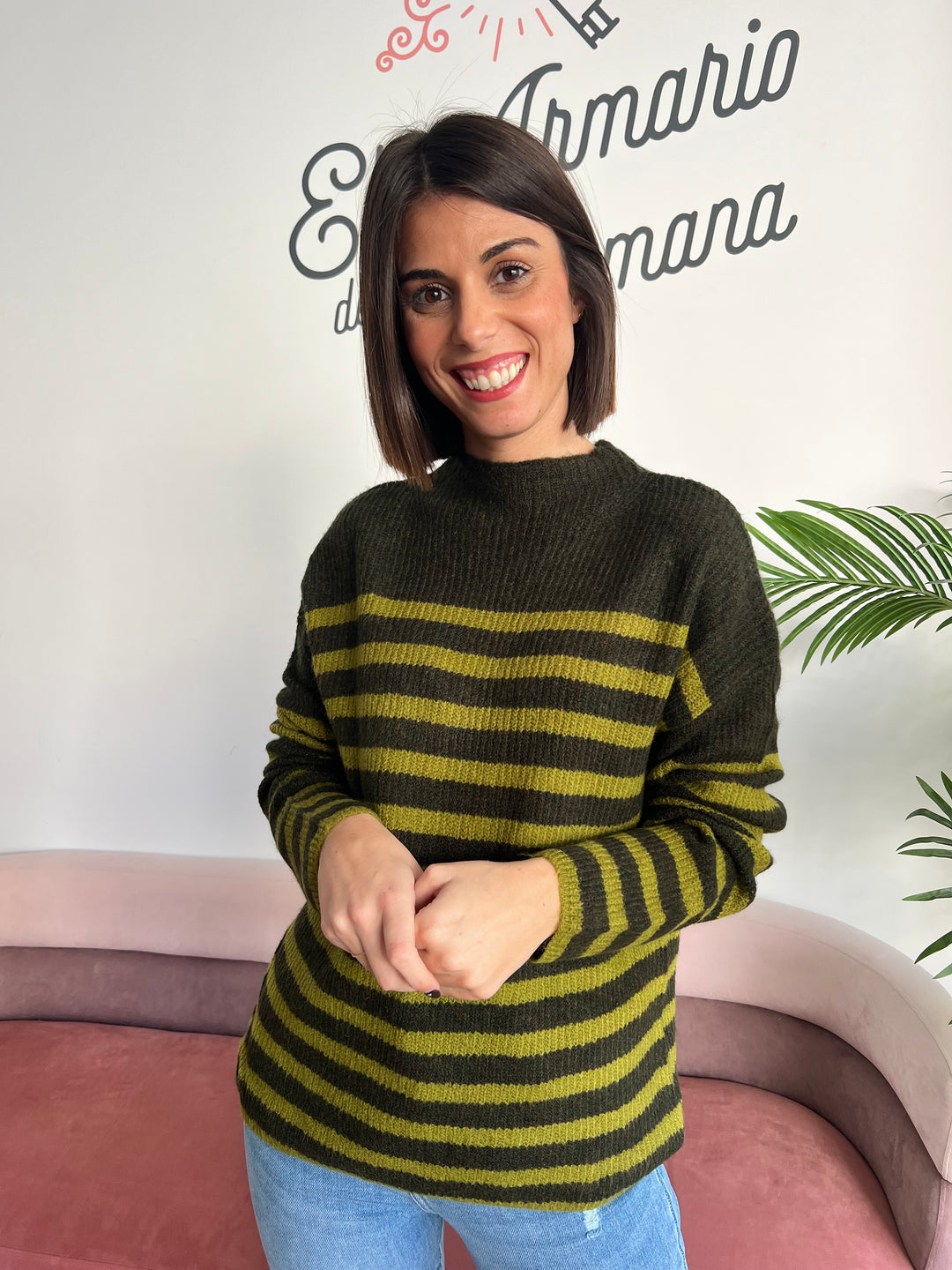 Jersey Carlota verde oscuro