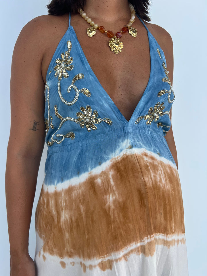 Vestido Cuba azul