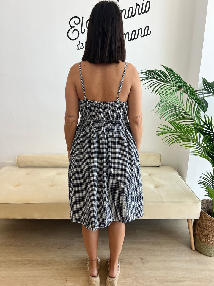 Vestido Melody azul marino