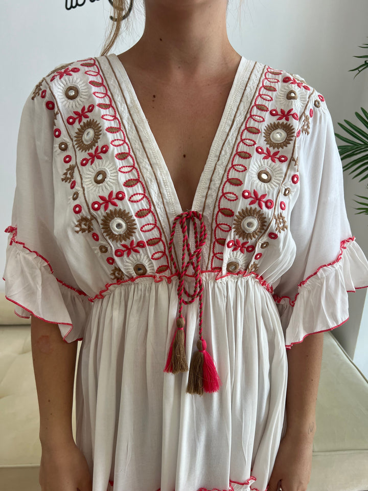 Vestido Sharon fucsia