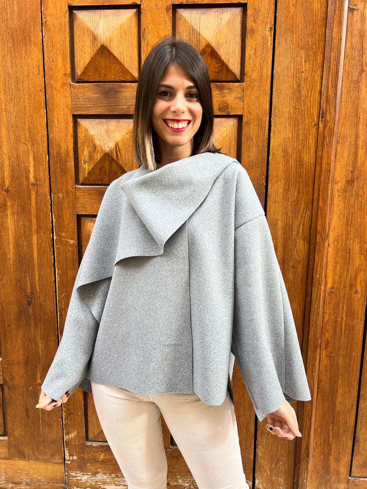 Chaqueta Capa gris