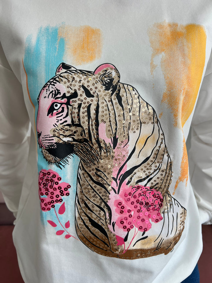 Sudadera Marlon blanco