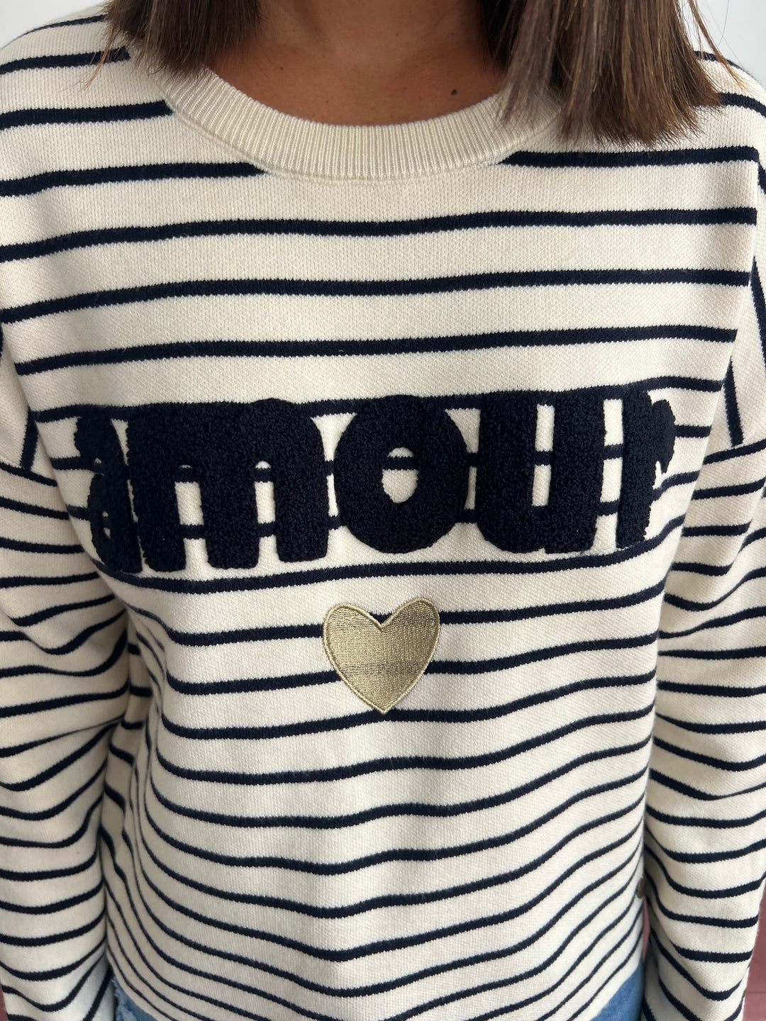 Jersey Amour azul marino