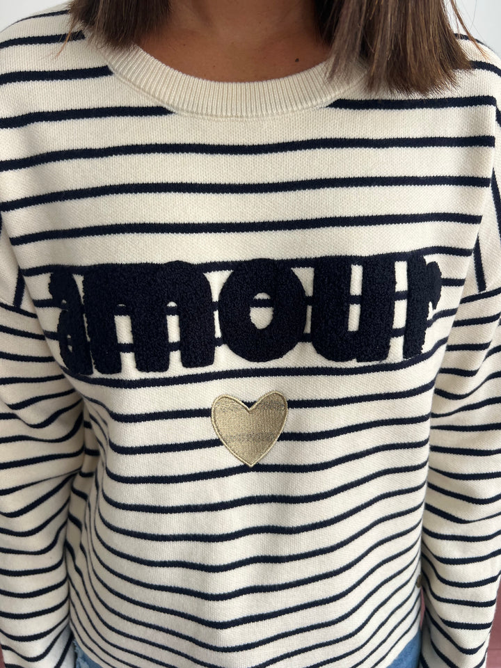 Jersey Amour azul marino