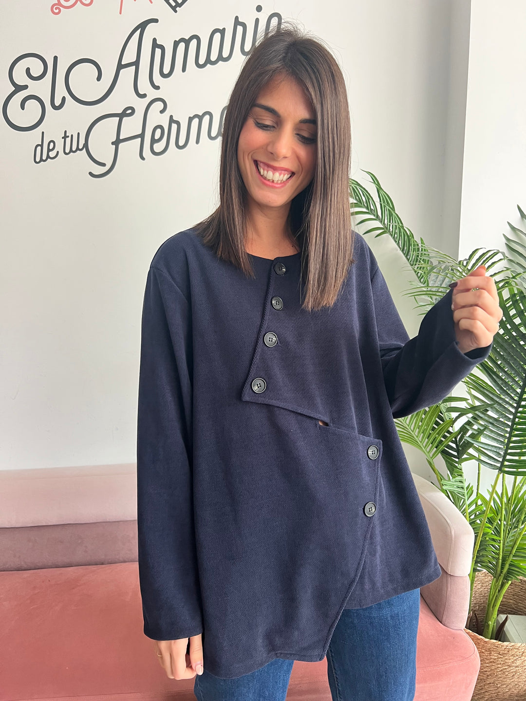 Chaqueta Mamen azul marino