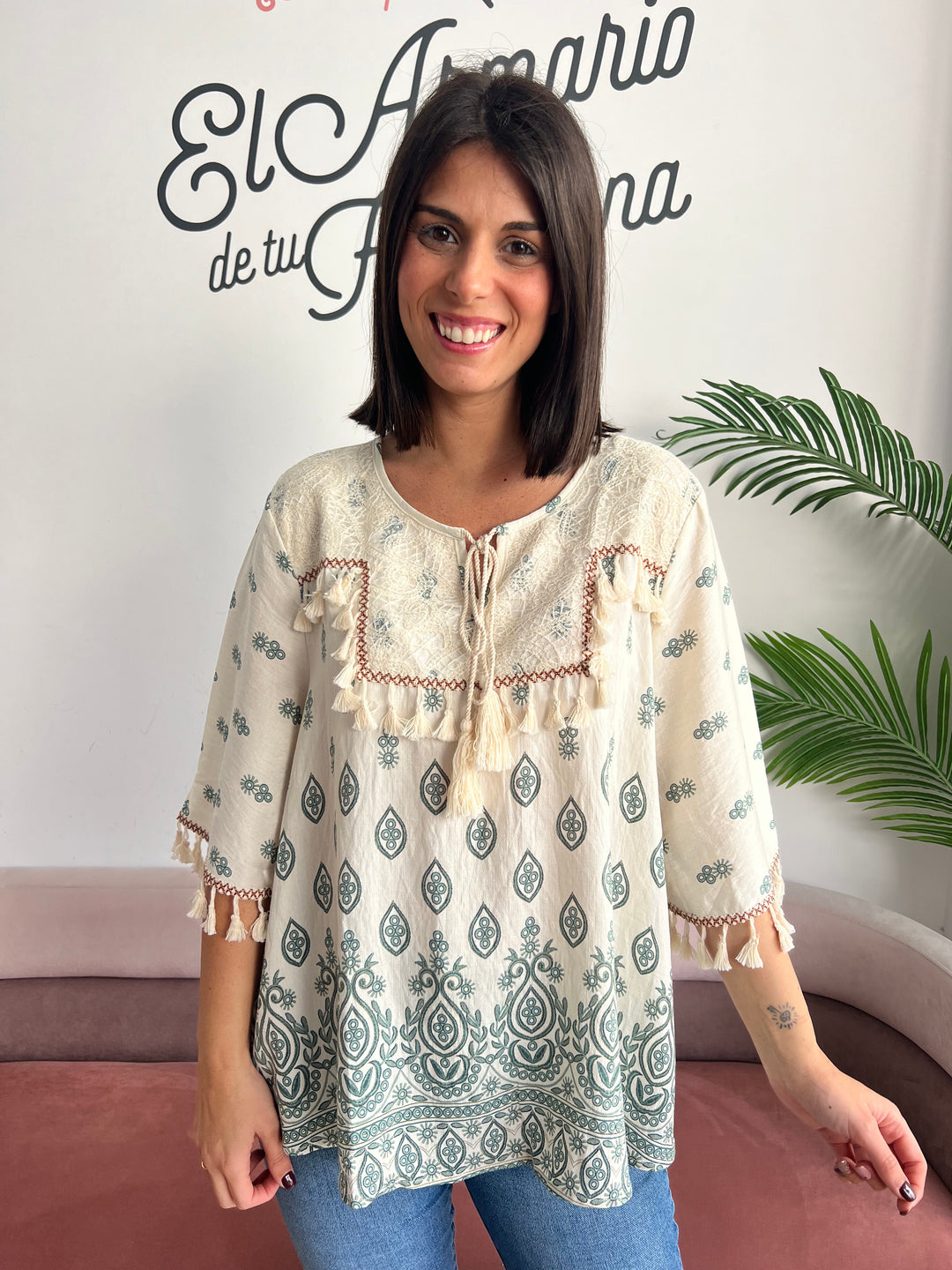 Blusa Sheila verde