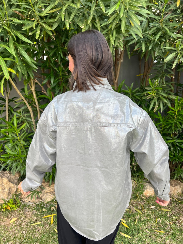 Chaqueta Arantzazu plata
