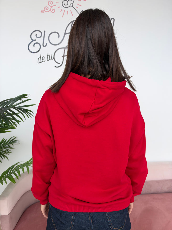 Sudadera 1997 rojo