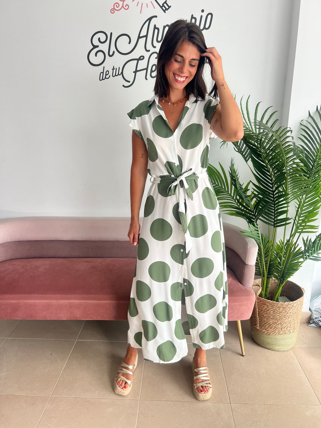 Vestido Sevilla verde