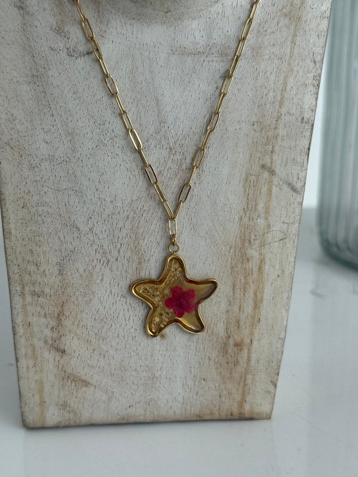 Collar Flor (acero)