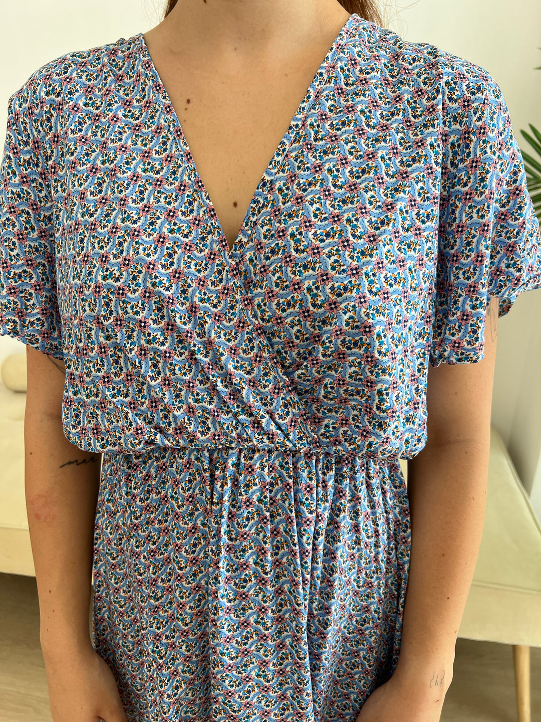 Vestido Pilar azul
