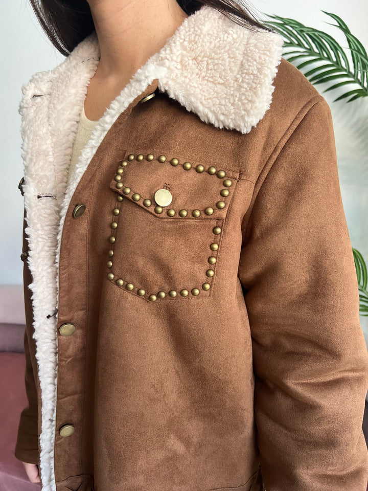 Chaqueta Nadia camel