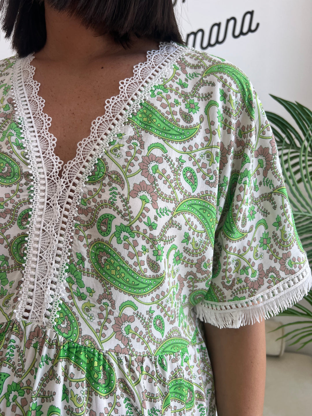 Vestido Luisa verde