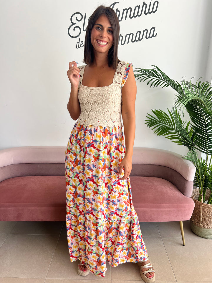 Vestido Miriam rojo