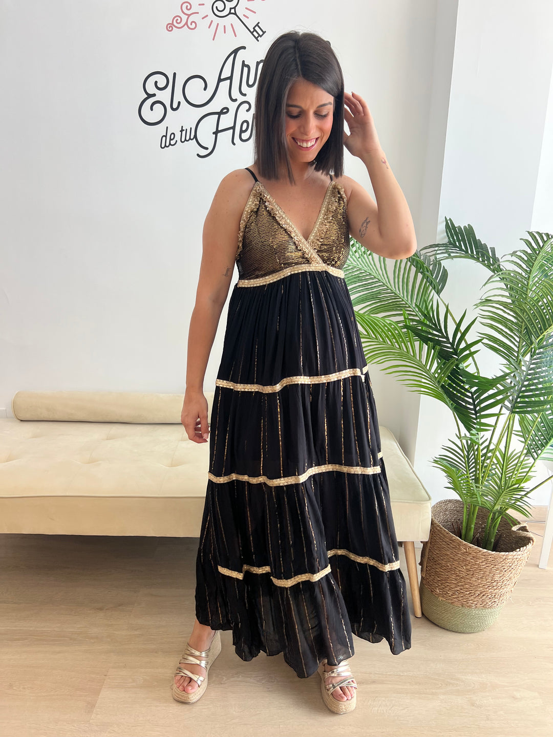 Vestido Petra negro