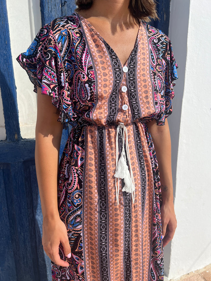 Vestido Estefanía negro
