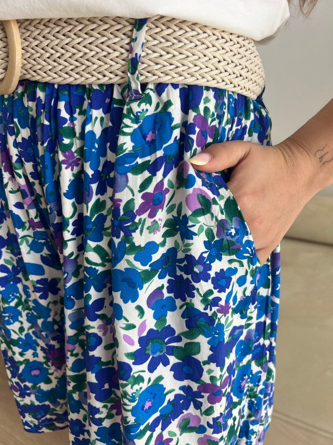 Short Martina azul