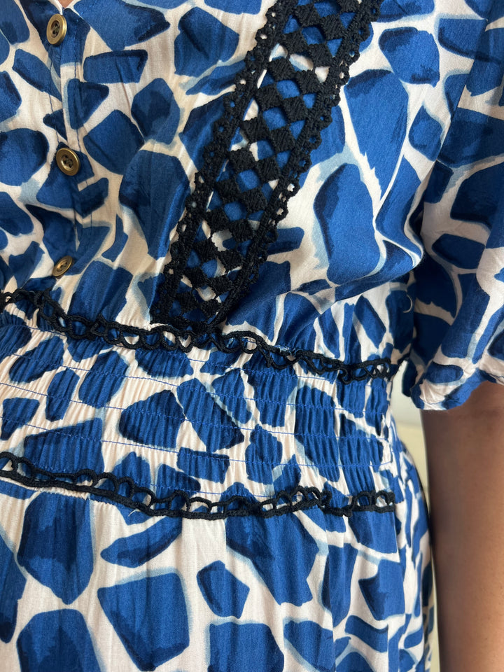 Vestido Henar azul marino