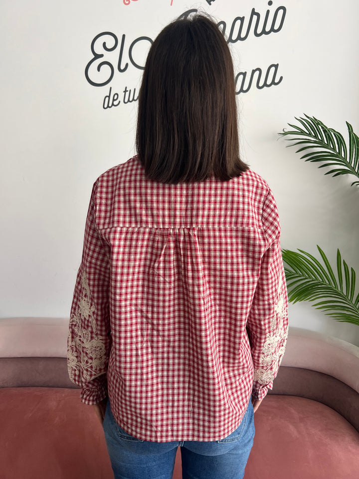 Camisa Manuela rojo