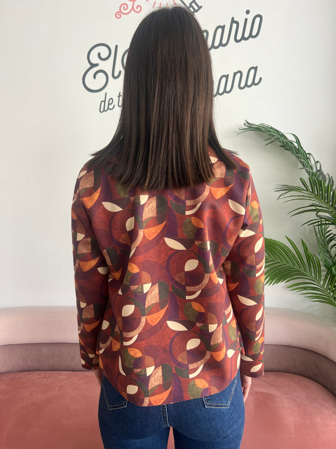 Chaqueta Alicia teja