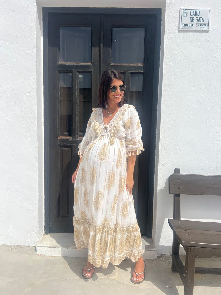 Vestido Golden beige