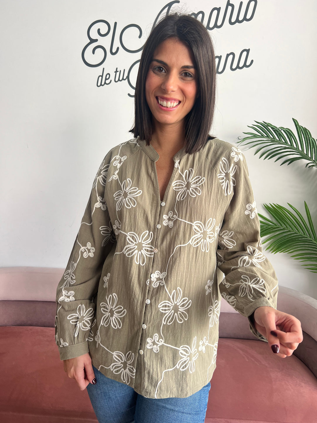 Camisa Yoly verde