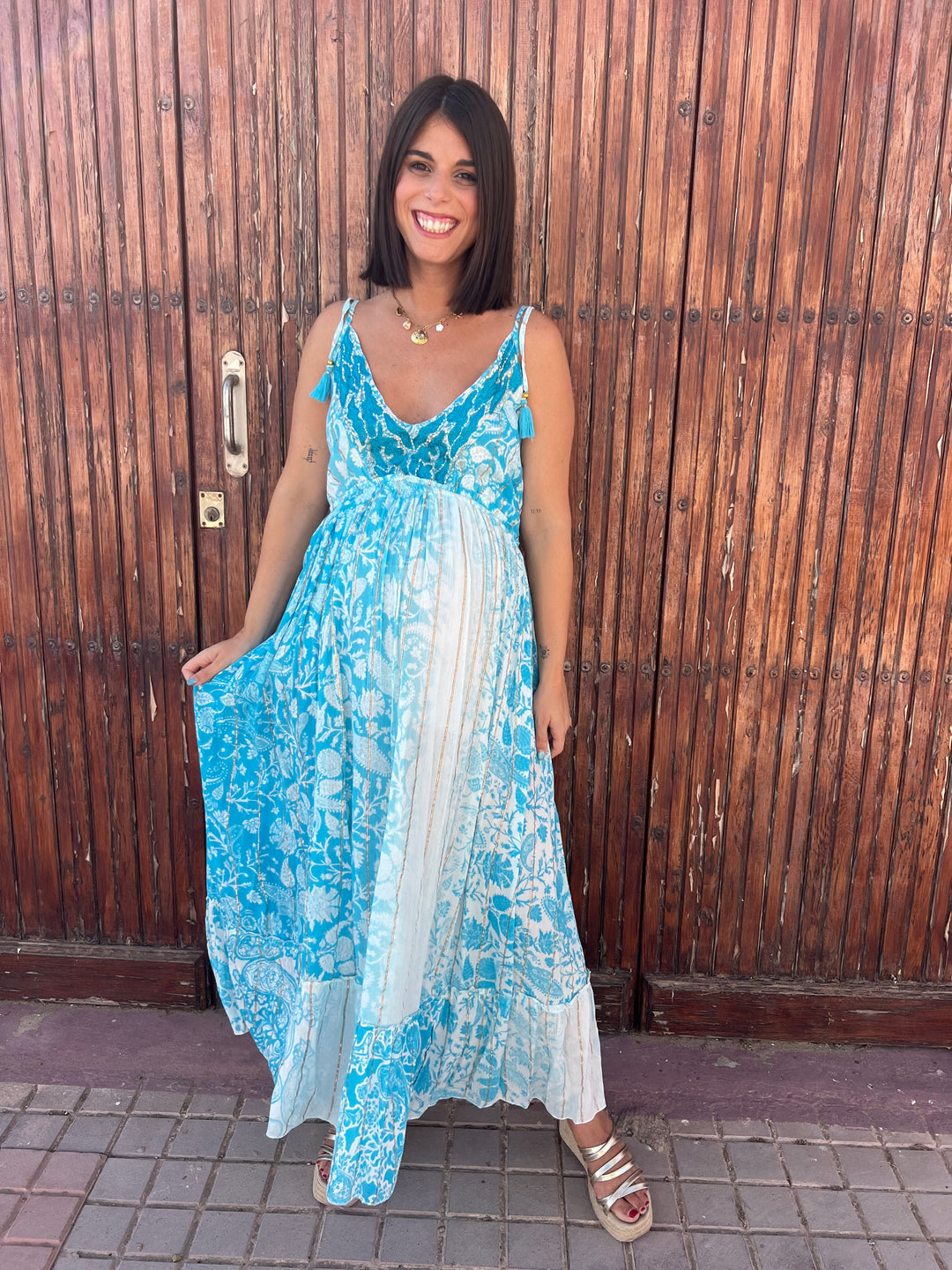 Vestido Menorca azul