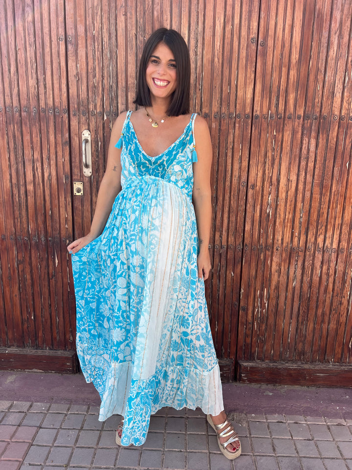 Vestido Menorca azul