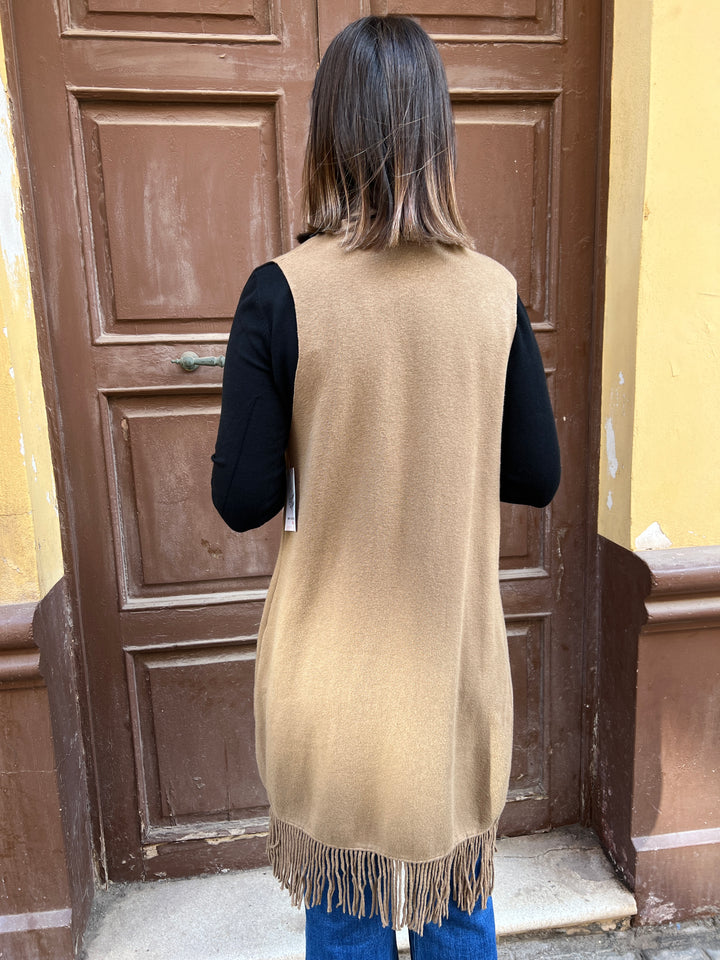 Chaleco Daly camel