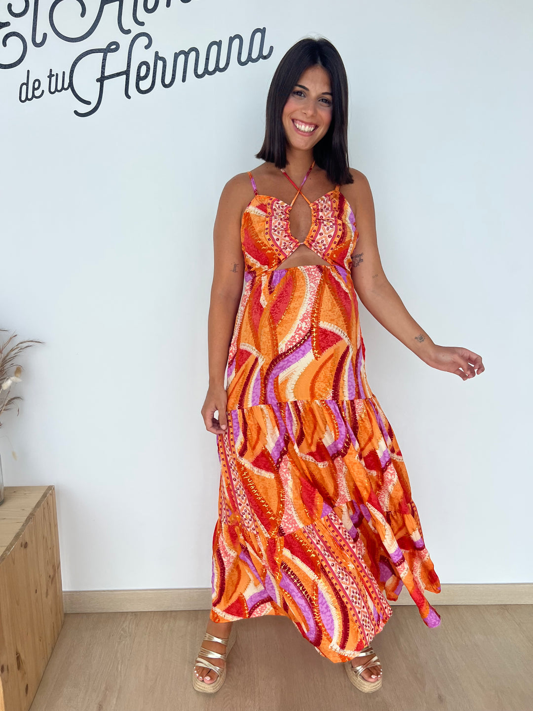 Vestido Candy naranja