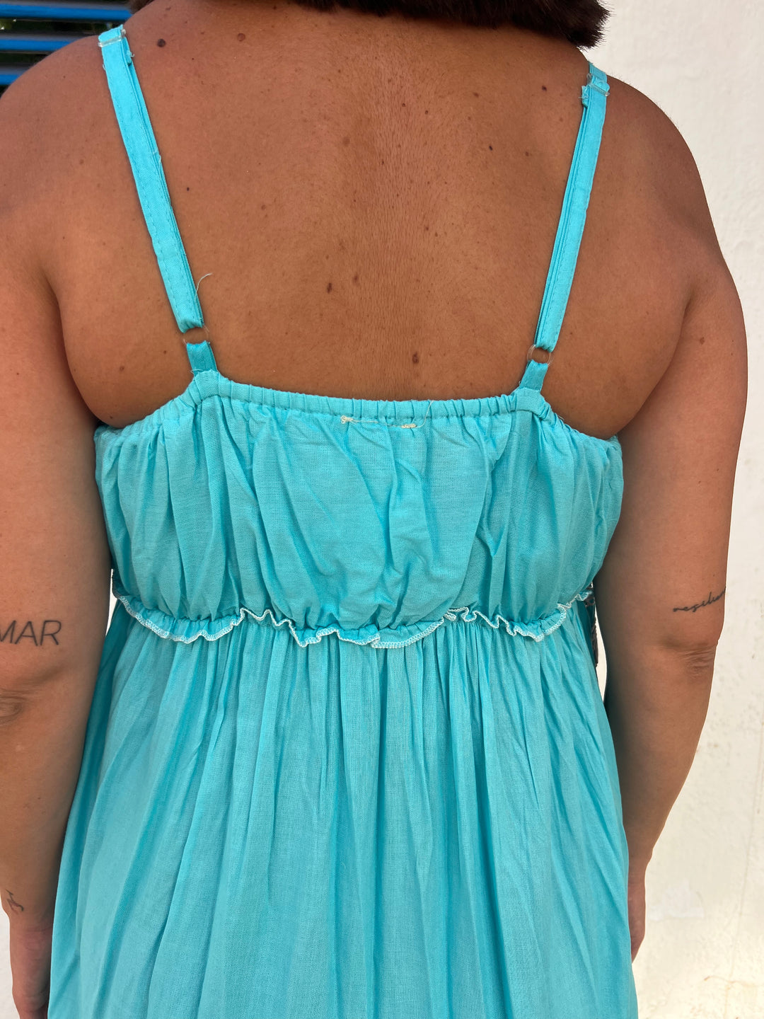 Vestido Mojito azul turquesa