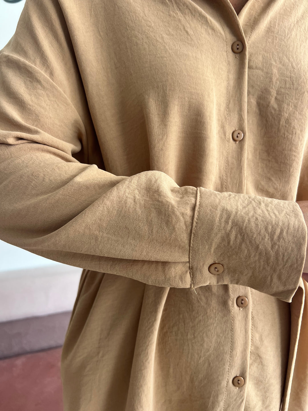 Vestido Chema camel