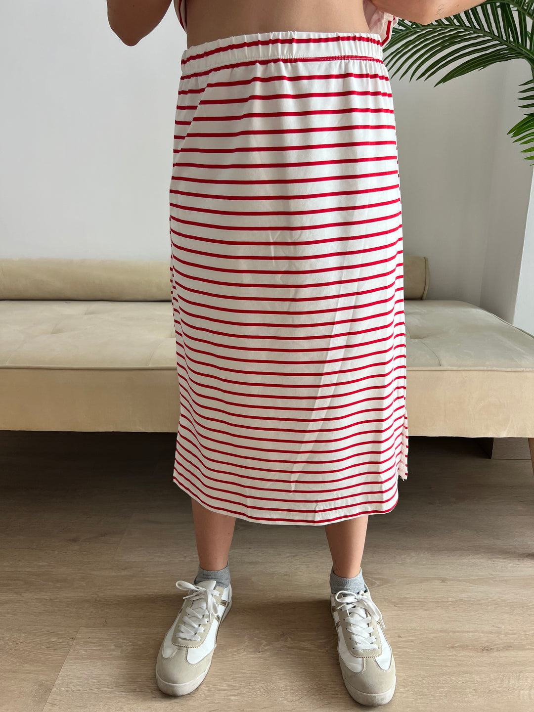 Conjunto Marine rojo