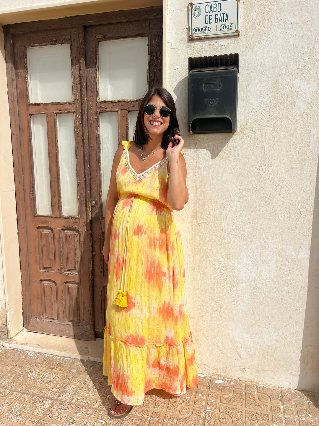 Vestido Conil naranja