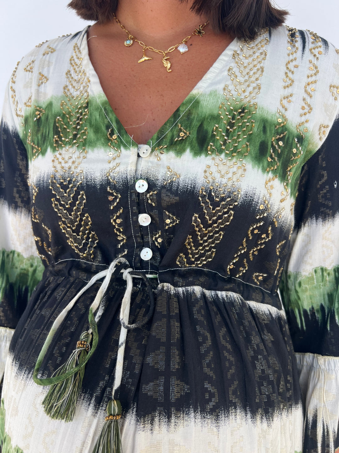 Vestido Manuela verde