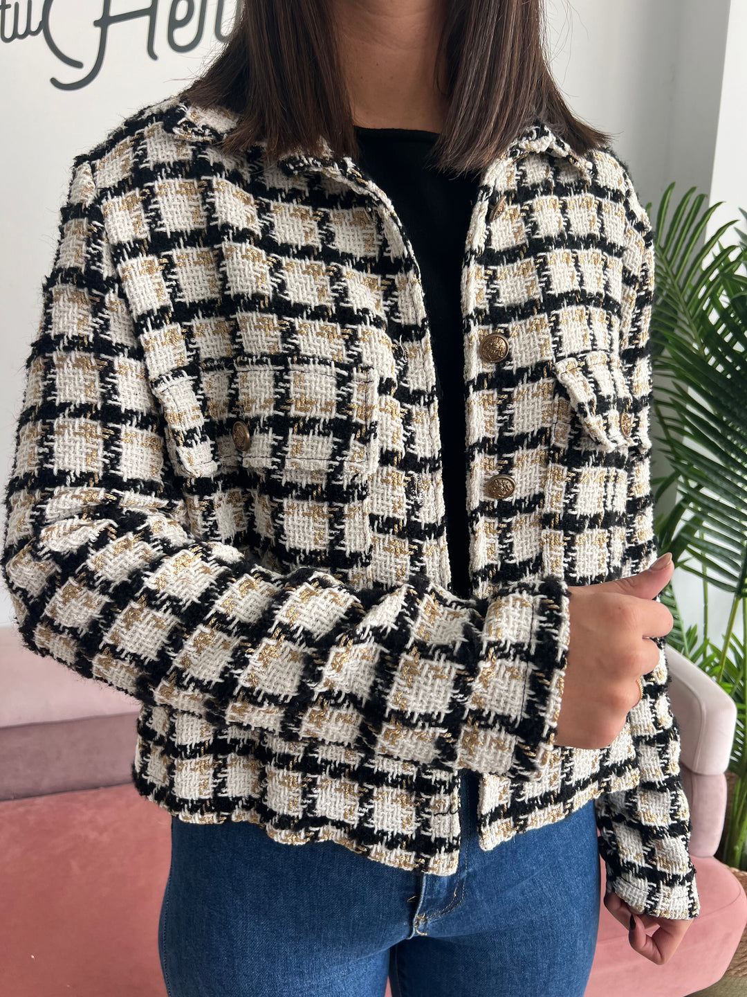 Chaqueta Sandra blanco