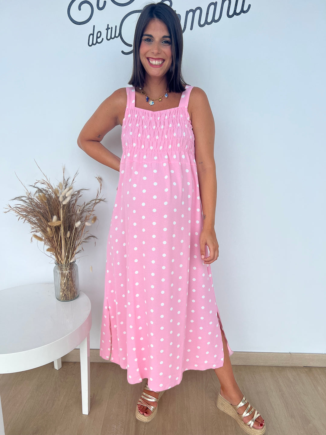 Vestido Cameron rosa